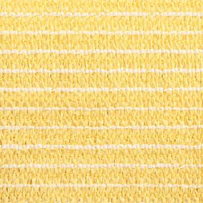 Guarda-sol HDPE quadrado 3.6x3.6 m beje