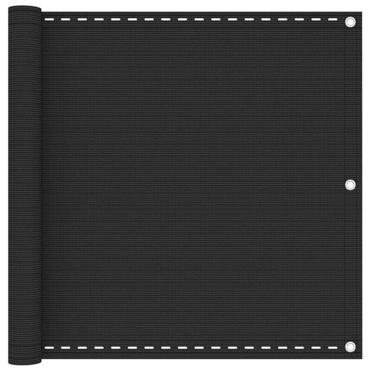 Tela varanda HDPE 90x400 cm antracite