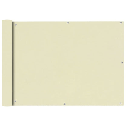 Tela varanda tecido oxford 75x600 cm creme