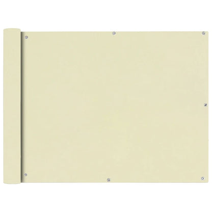 Tela varanda tecido Oxford 90x400 cm creme