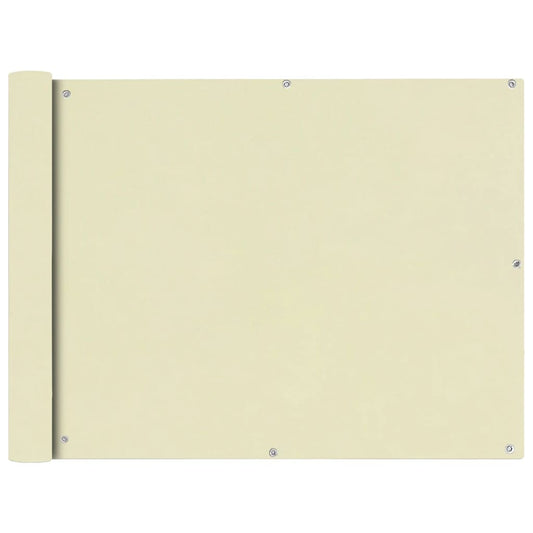 Tela varanda tecido Oxford 90x400 cm creme