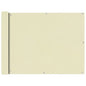 Tela varanda tecido Oxford 90x400 cm creme