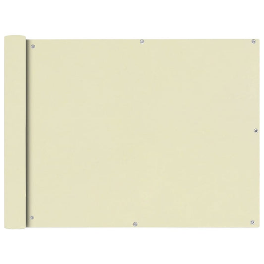 Tela varanda tecido Oxford 90x600 cm creme
