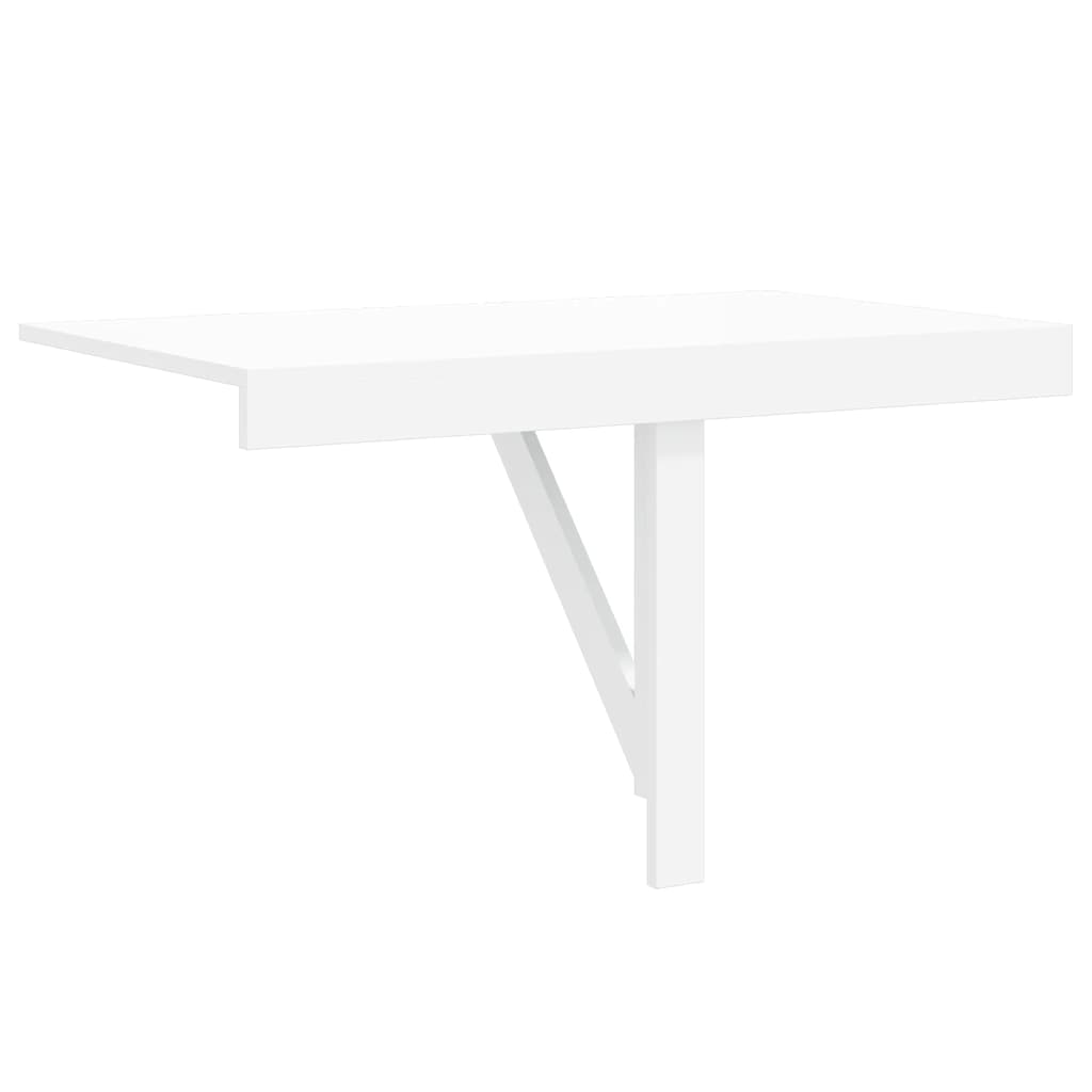 Mesa de parede dobrável 100x60 cm branco