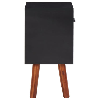 Mesas de cabeceira 2 pcs 40x30x57 cm madeira de acácia maciça