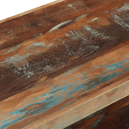 Móvel de TV de madeira sólida recuperada