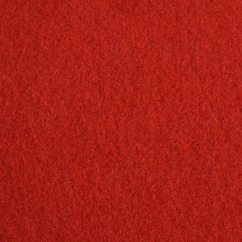 Carpete lisa para eventos 1x24 m vermelho