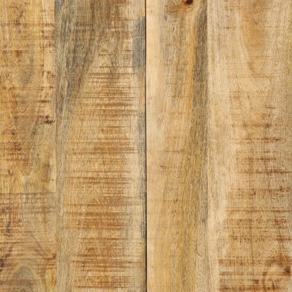 Mesa de jantar 140x70x75 cm madeira de mangueira maciça