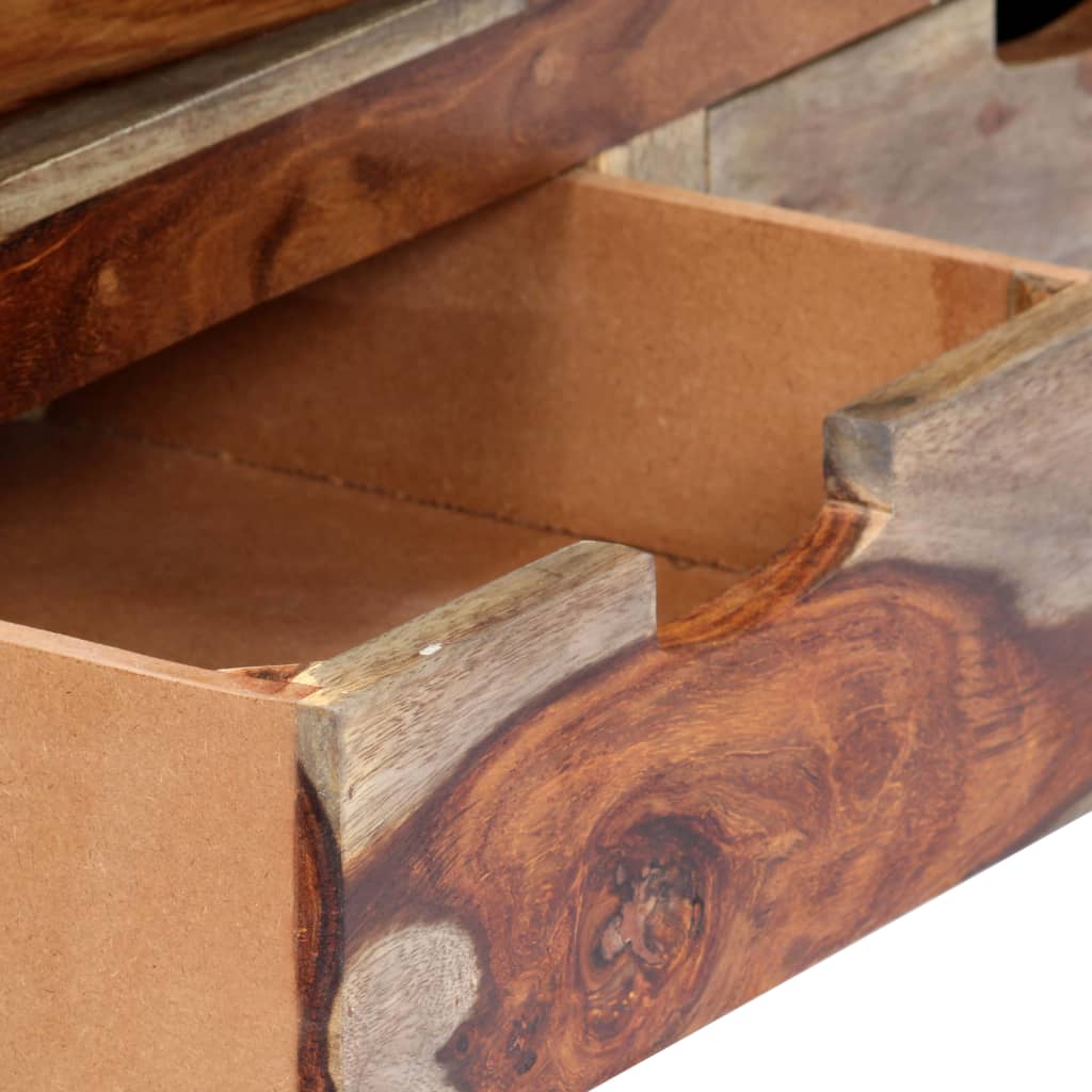 Móvel de TV em madeira de acácia maciça