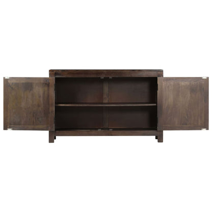 Aparador design esculpido 110x35x70 cm madeira mangueira maciça