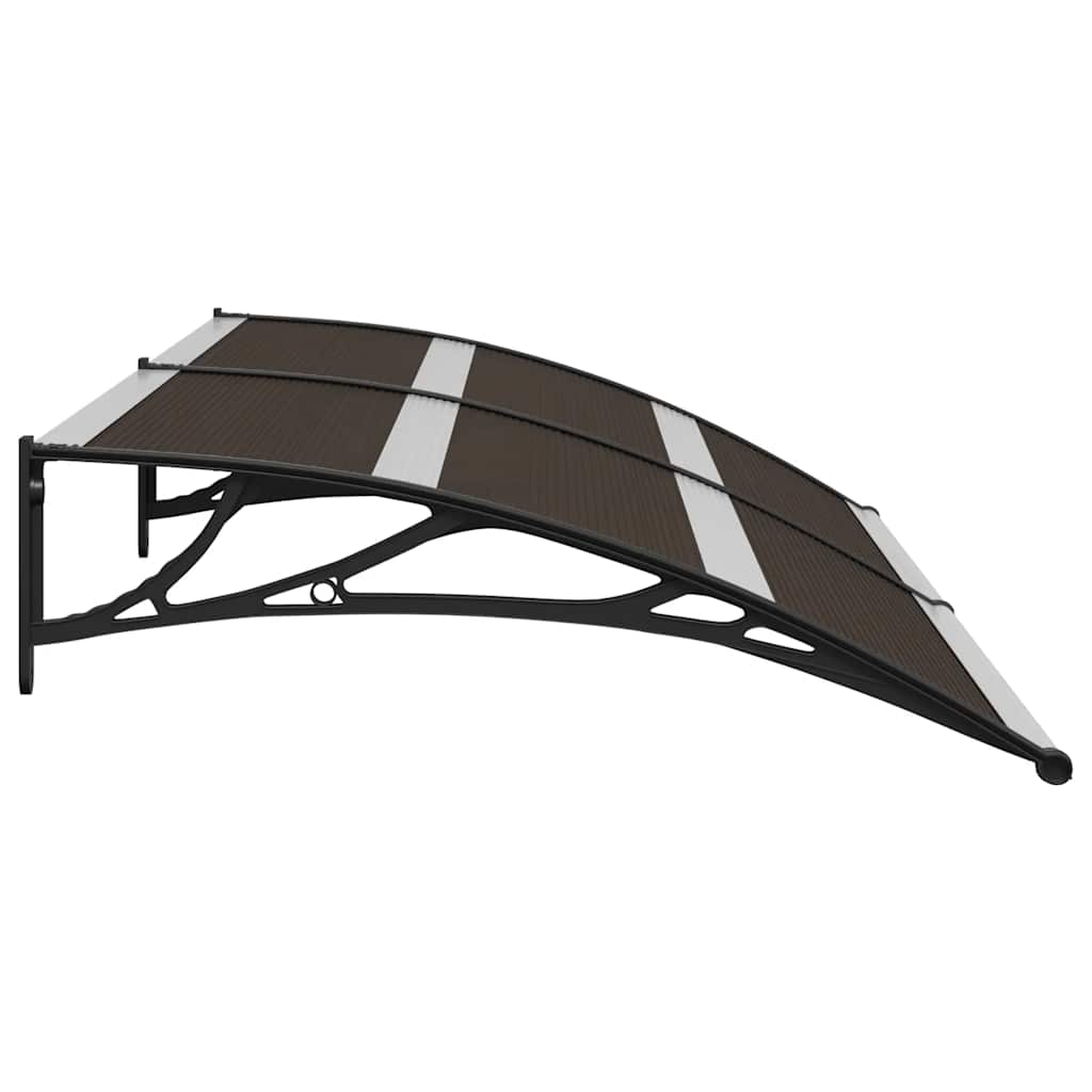 Toldo de porta 200x75 cm PC preto