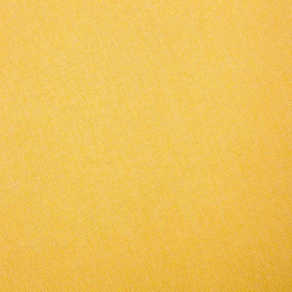 Sofá de 2 lugares em tecido amarelo