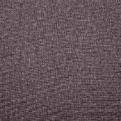 Sofá de 2 lugares em tecido cinzento-acastanhado