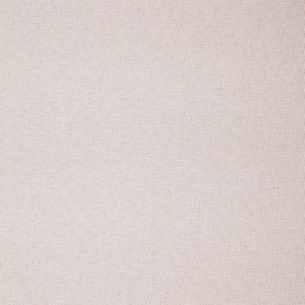 Sofá de 3 lugares em tecido cor creme