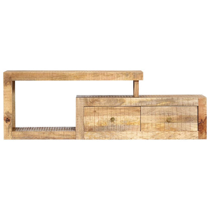 Móvel de TV de madeira de mangueira maciça