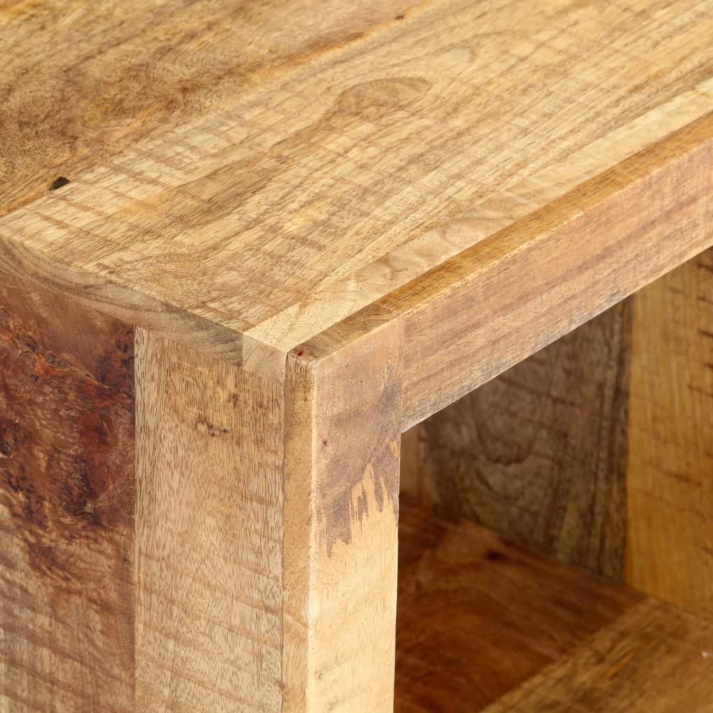 Móvel de TV de madeira de mangueira maciça