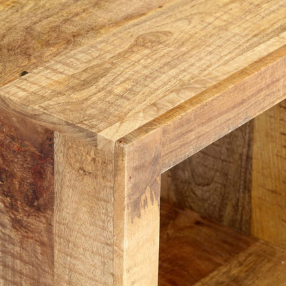 Móvel de TV de madeira de mangueira maciça