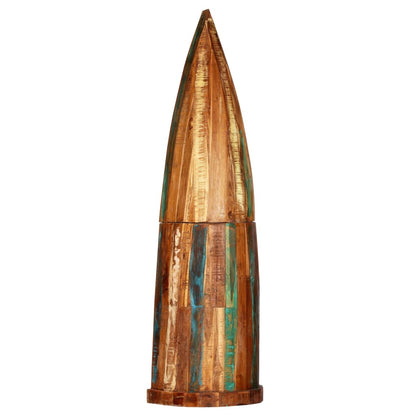 Garrafeira 50x40x180 cm madeira recuperada maciça