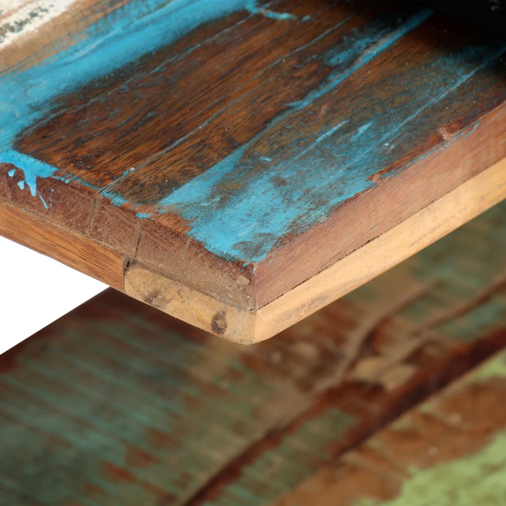 Móvel de TV de madeira recuperada maciça