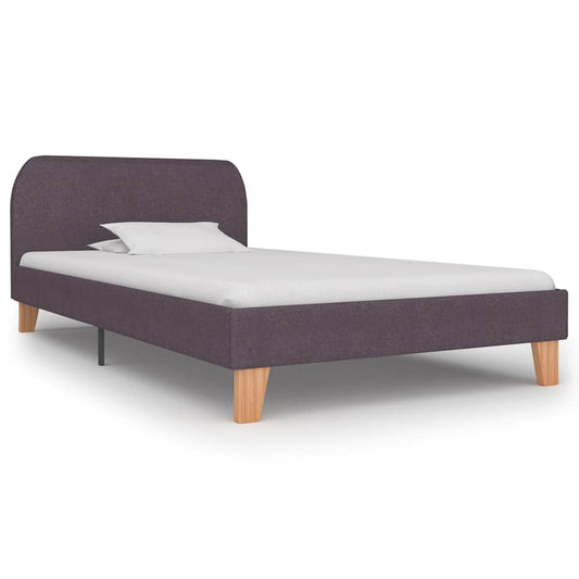 Estrutura de cama sem colchão 90x190 cm tecido