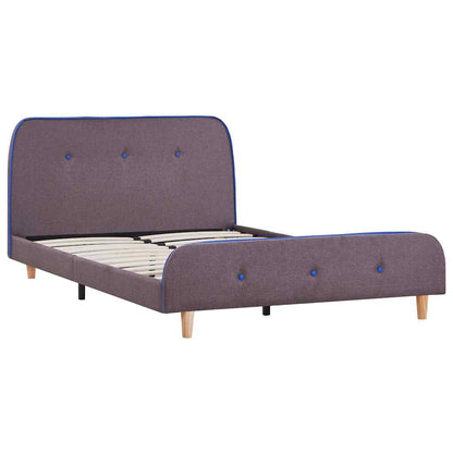 Estrutura de cama sem colchão 120x190 cm tecido