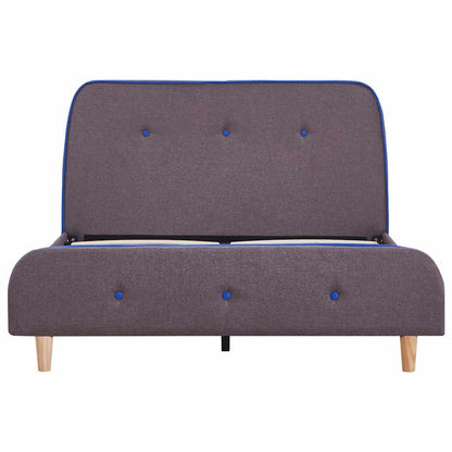 Estrutura de cama sem colchão 120x190 cm tecido