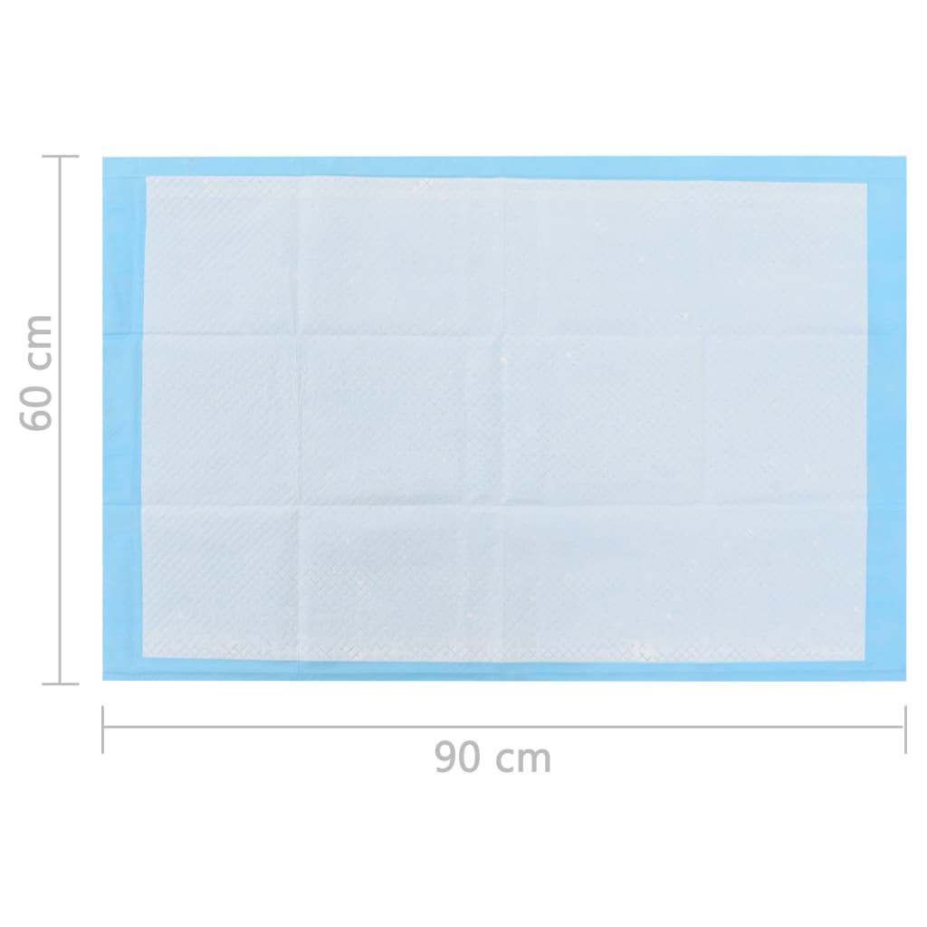 Resguardos p/ treino animais de estimação 100 pcs 90x60 cm TNT