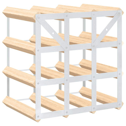 Garrafeira para 12 garrafas madeira de pinho maciça