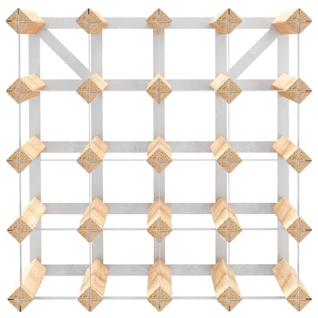 Garrafeira para 20 garrafas madeira de pinho maciça