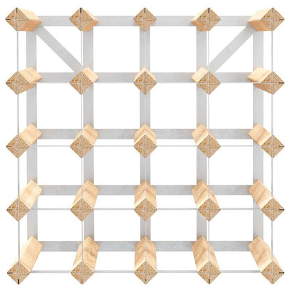 Garrafeira para 20 garrafas madeira de pinho maciça