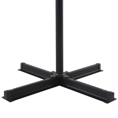 Guarda-sol de jardim com base portátil antracite