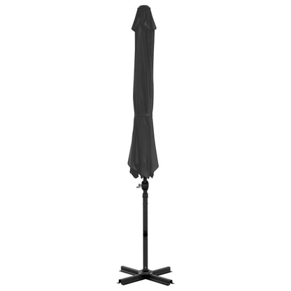 Guarda-sol de jardim com base portátil antracite