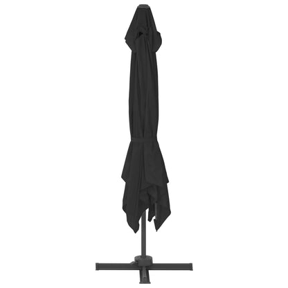 Guarda-sol de jardim com base portátil antracite