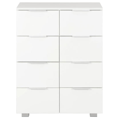 Aparador 60x35x80 cm derivados de madeira branco brilhante