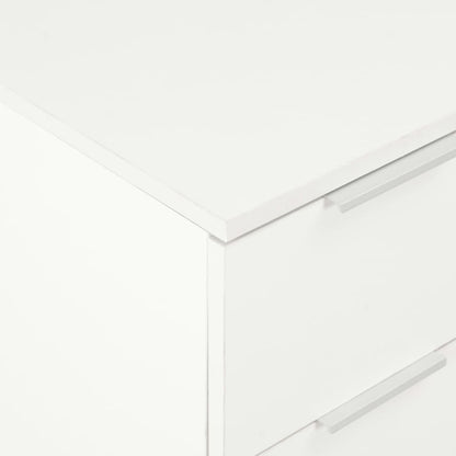 Aparador 60x35x80 cm derivados de madeira branco brilhante