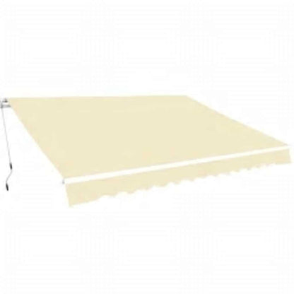 Toldo dobrável manual 600 cm creme
