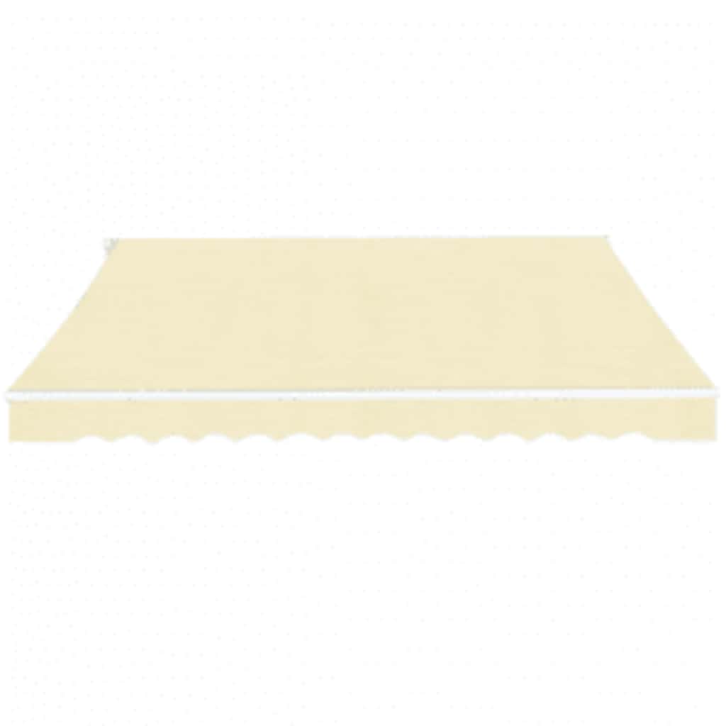 Toldo dobrável manual 600 cm creme