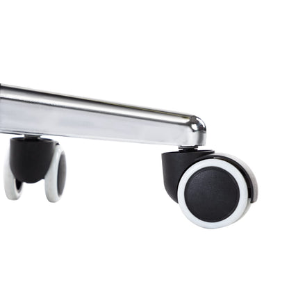 Cadeiras de jantar 2 pcs tecido cinzento-claro