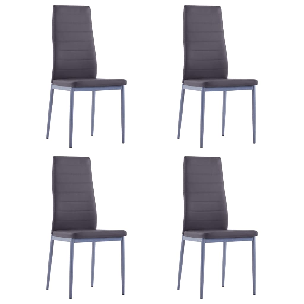 Conjunto de jantar 5 pcs cinzento
