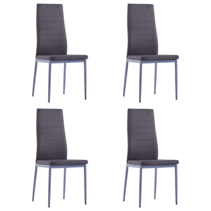 Conjunto de jantar 5 pcs cinzento