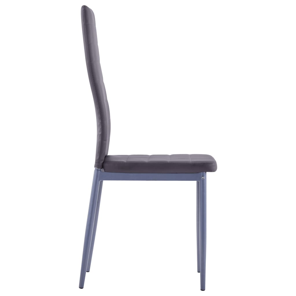 Conjunto de jantar 5 pcs cinzento