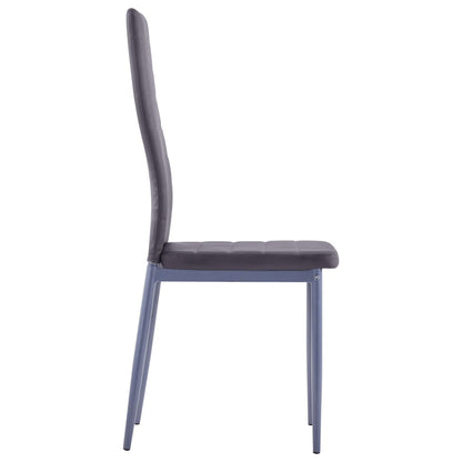 Conjunto de jantar 5 pcs cinzento