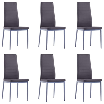 Conjunto de jantar 7 pcs cinzento