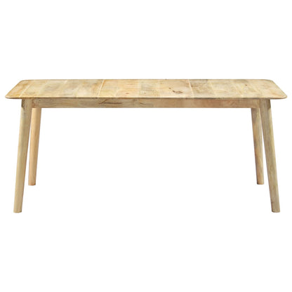 Mesa de jantar madeira de mangueira maciça 180x90x76 cm
