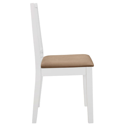 3 pcs conjunto de jantar MDF branco