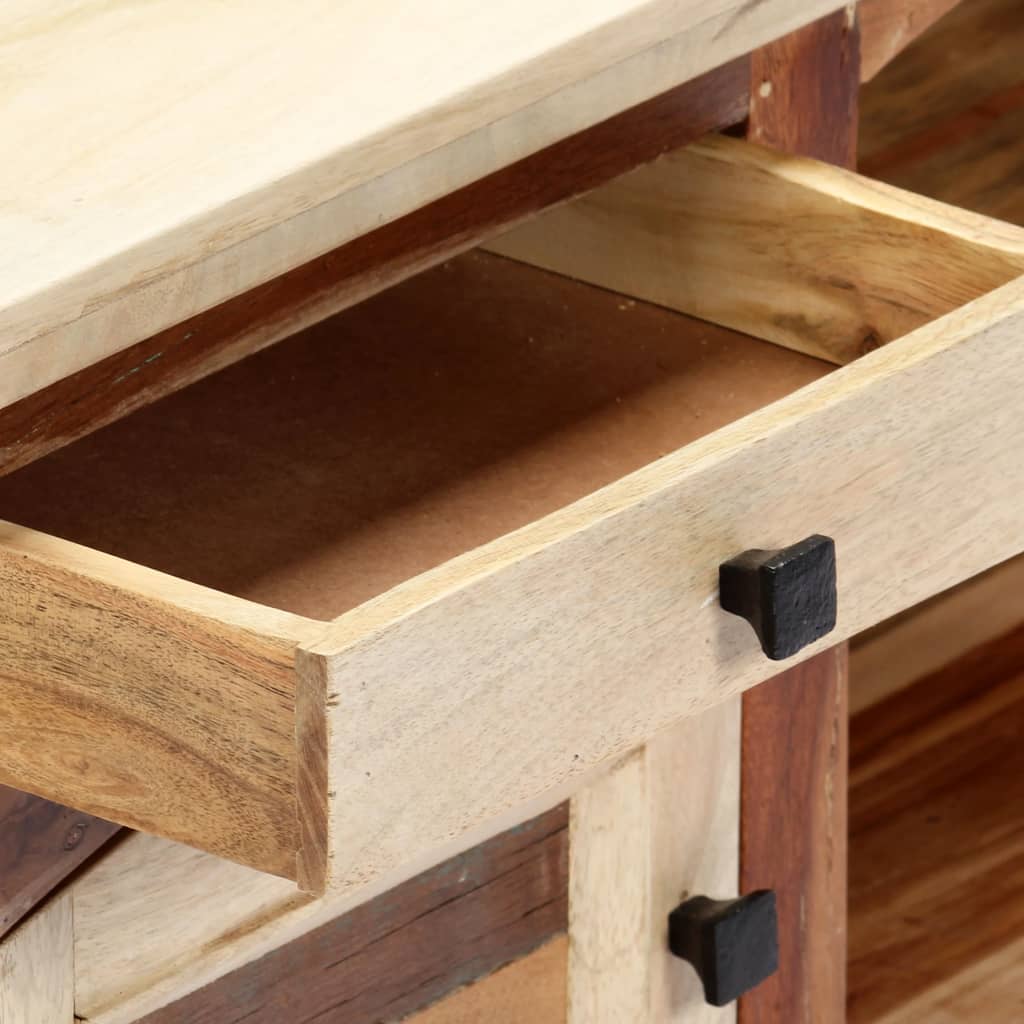 Móvel de TV de madeira recuperada maciça