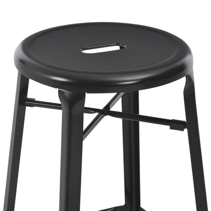 3 pcs conjunto de bar em aço preto
