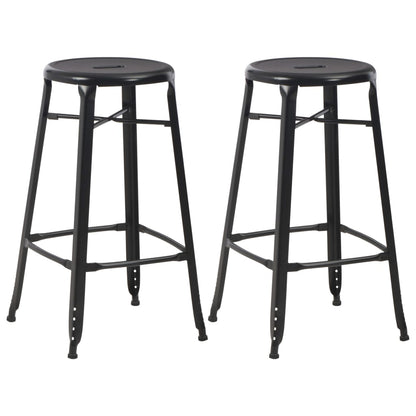 3 pcs conjunto de bar em aço preto