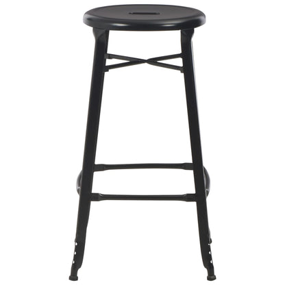 3 pcs conjunto de bar em aço preto