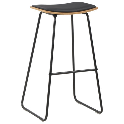 3 pcs conjunto de bar em aço preto